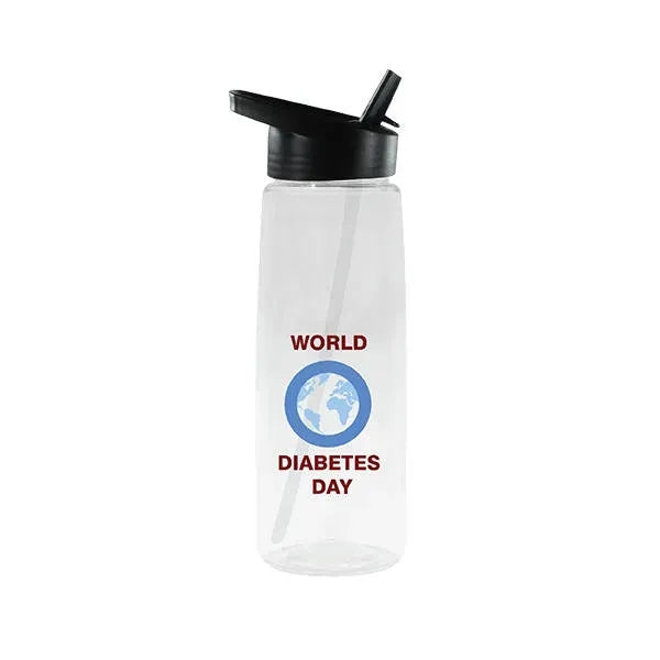 30 oz. Poly-Saver PET Bottle with Straw Cap, Full Color Digi