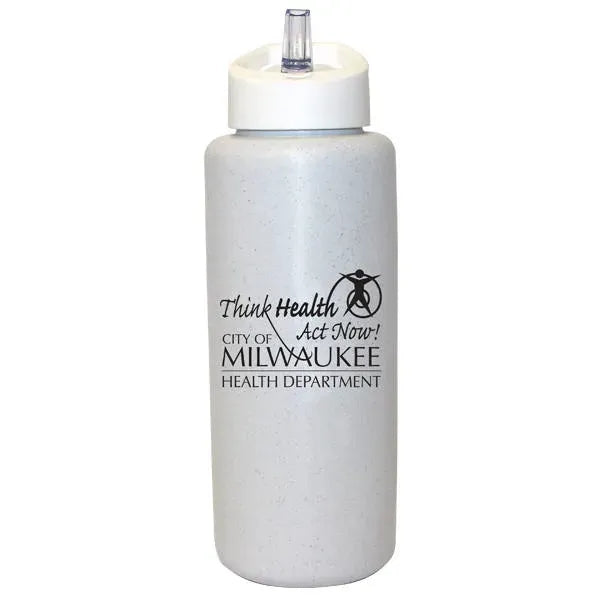 32 oz. Grip Bottle with Straw Cap Lid