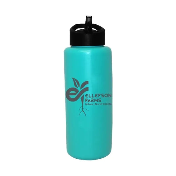 32 oz. Grip Bottle with Straw Cap Lid