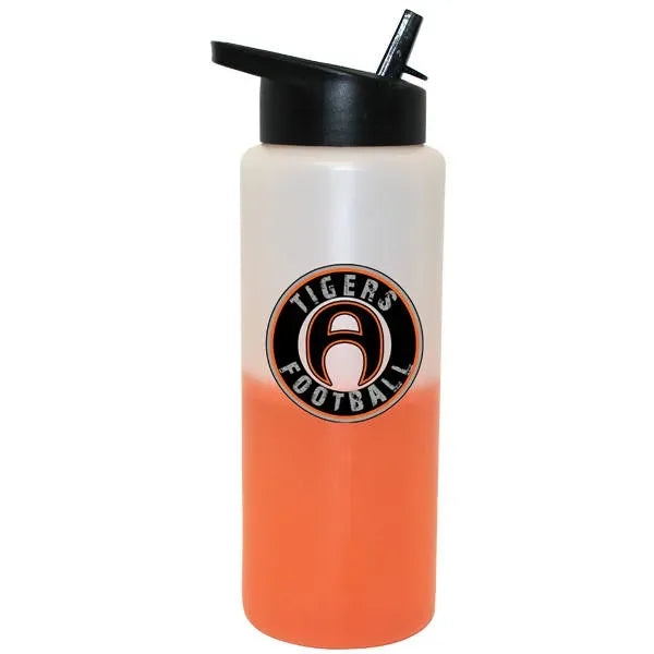 Mood 32 oz. Sports Bottle With Straw Cap Lid, Full Color Dig
