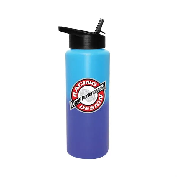 Mood 32 oz. Sports Bottle With Straw Cap Lid, Full Color Dig