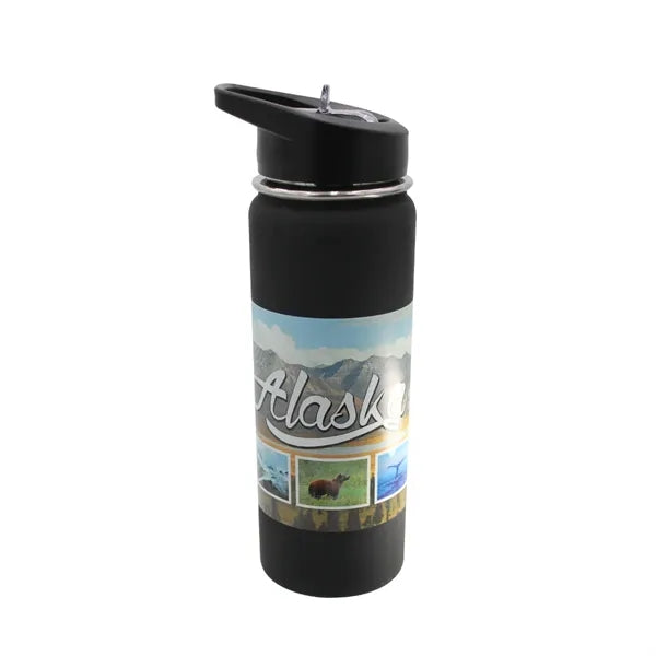 Halcyon 20 oz. Sport Bottle with Flip Straw Lid