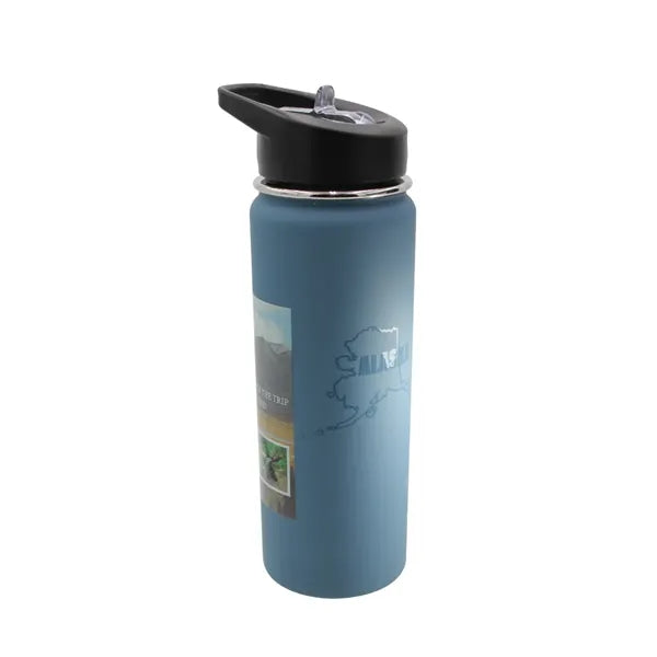 Halcyon 20 oz. Sport Bottle with Flip Straw Lid