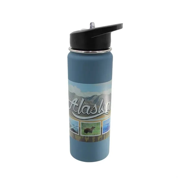 Halcyon 20 oz. Sport Bottle with Flip Straw Lid
