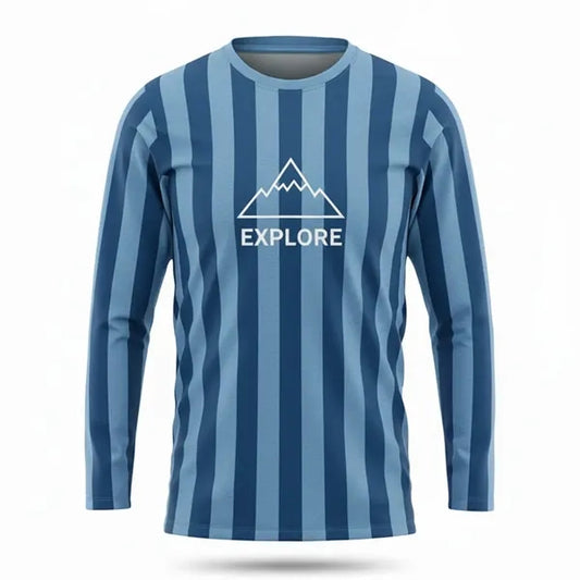 Milk Silk Sublimated Long Sleeve Unisex T-Shirt 180G