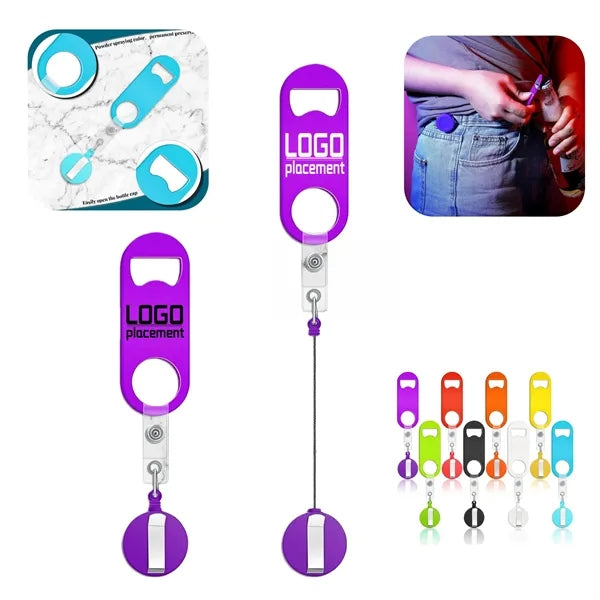 Retractable Beer Bottle Opener