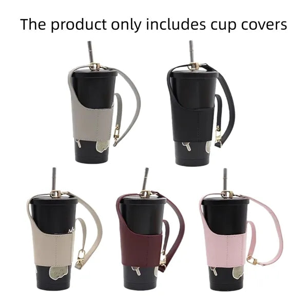 PU Leather European Style Cup Sleeve