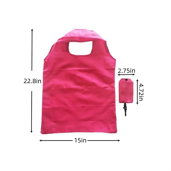Recyclable Polyester Shopping Bag Foldable Portable Storage