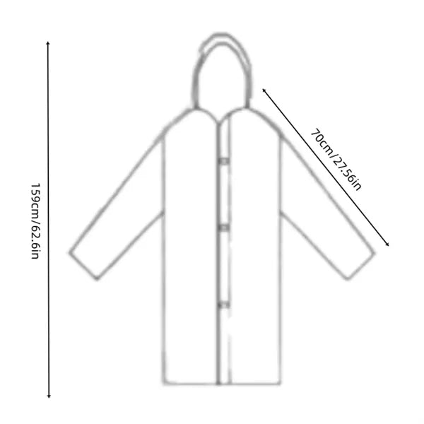 EVA Raincoat Poncho