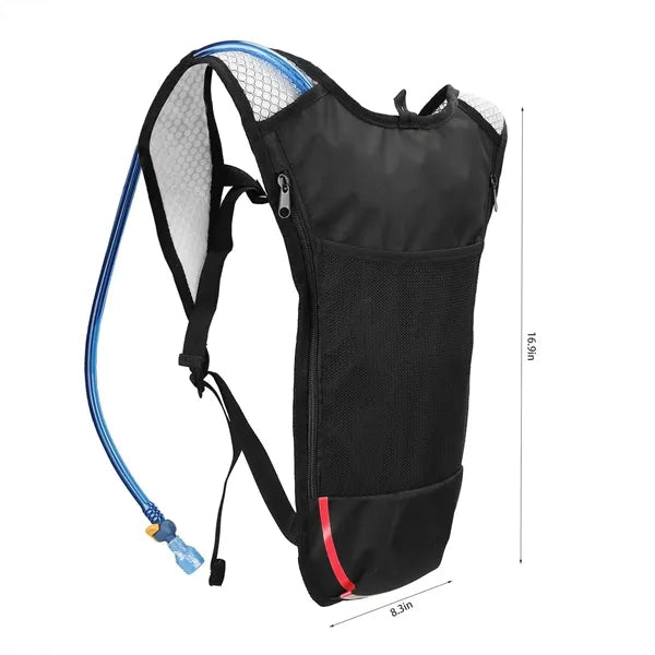 2L Hydration Pack Nylon Water Backpack for Hiking Biking