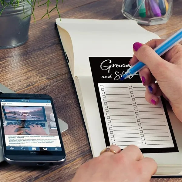 Magnetic Memo Notepad w/ Pen Holder