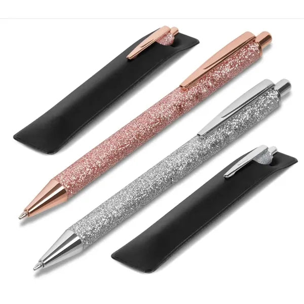 Alloy Retractable Glittering Pen