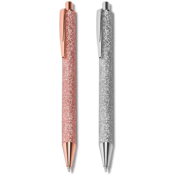Alloy Retractable Glittering Pen