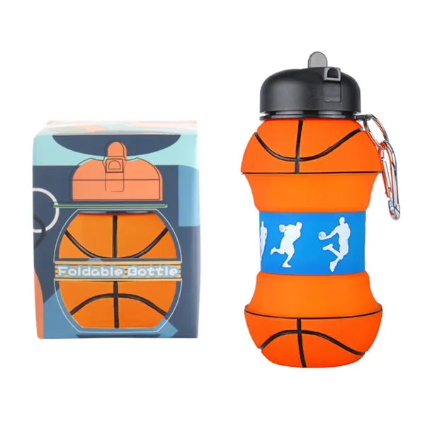 Football Retractable Water Bottle
