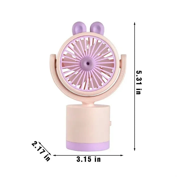 Party favors angle adjustable portable handheld desk fan