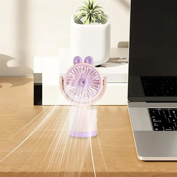 Party favors angle adjustable portable handheld desk fan