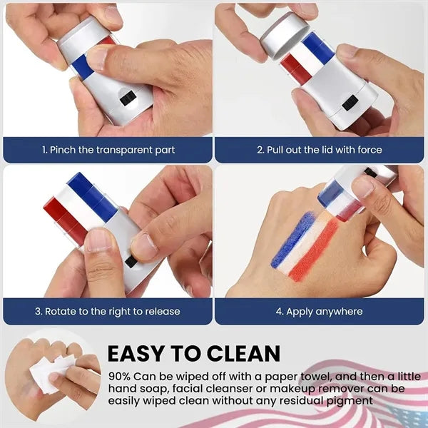2026 World Cup Fan Face Paint Sticks