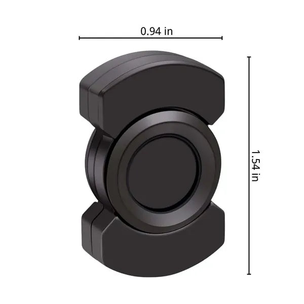 Compact fidget spinner toys sturdy metal for stress relief