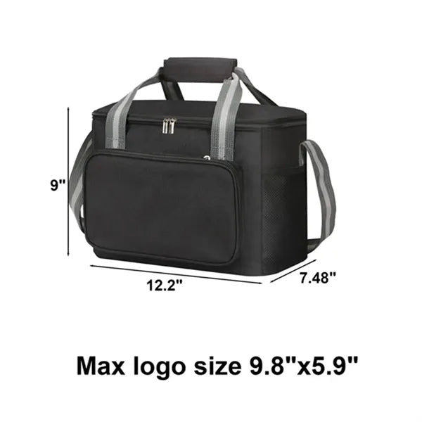 Large Insulated Lunch Bag 24-Can Cooler Tote
