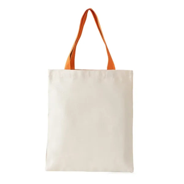 12oz Multi-Color Handheld Cotton Canvas Tote Bag
