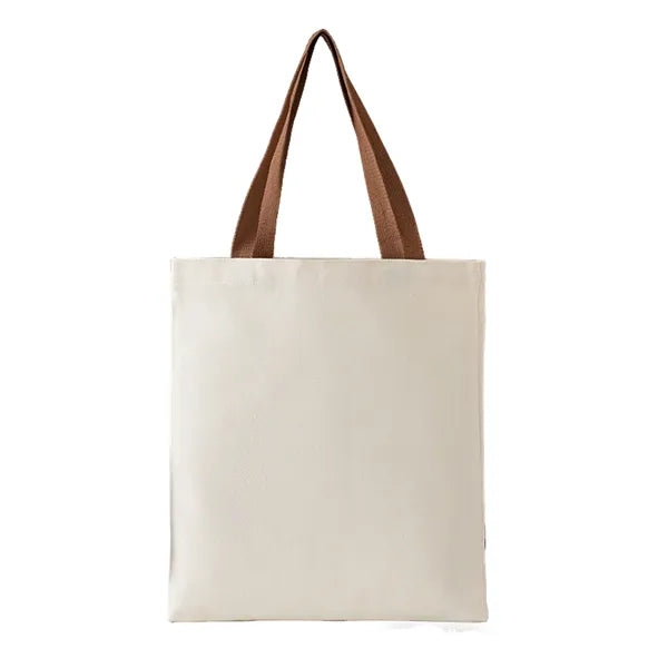 12oz Multi-Color Handheld Cotton Canvas Tote Bag