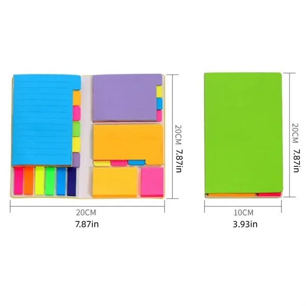 Business office sticky note notebook