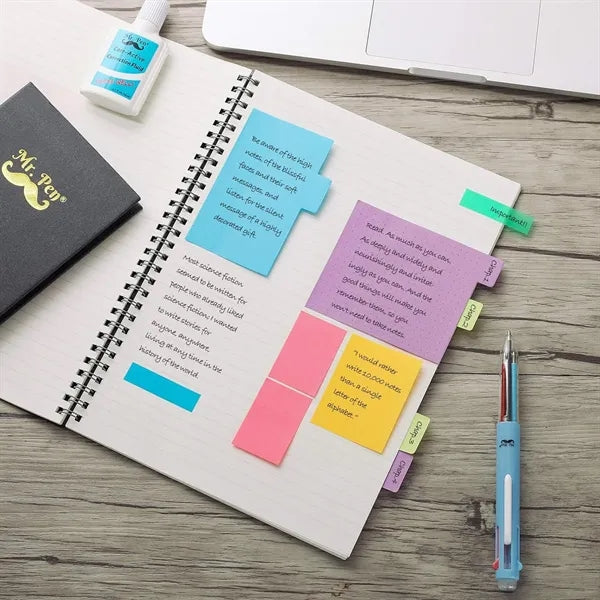 Business office sticky note notebook