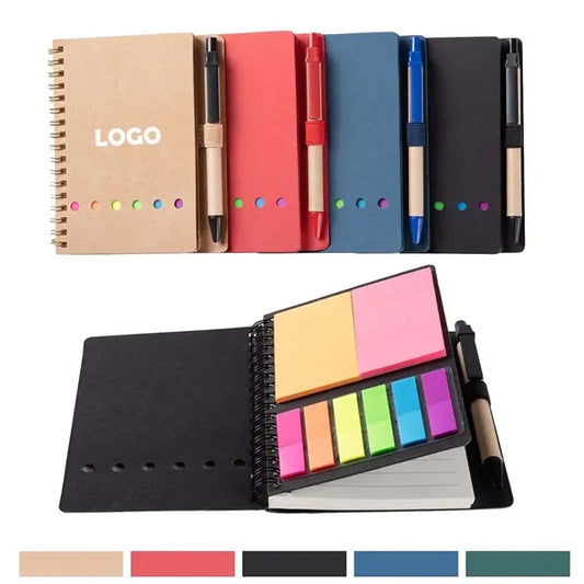 Portable Kraft Pocket Spiral Notebook