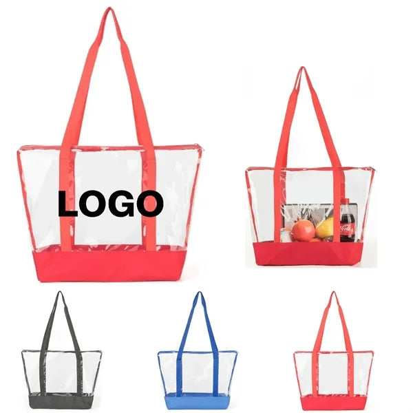 Clear PVC Tote Bag