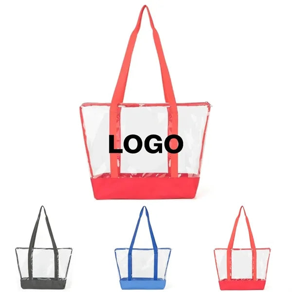 Clear PVC Tote Bag