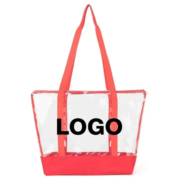 Clear PVC Tote Bag