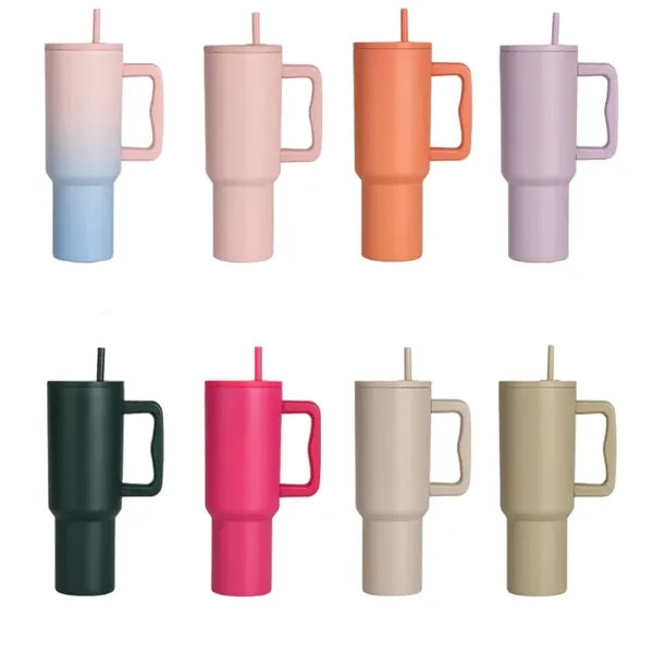 40 oz. Car Tumbler Insulated Stainless Steel Water Bottle