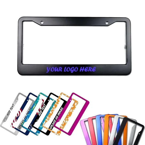 Metal License Plate Frame