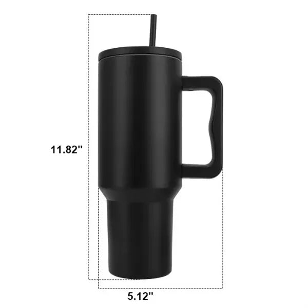 40 oz. Car Tumbler Insulated Stainless Steel Water Bottle