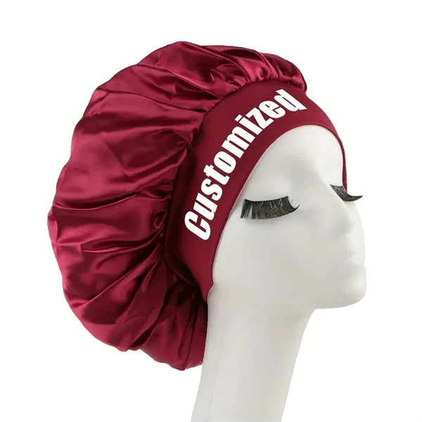 Silky Satin Sleep Scarf for Women, Lightweight Elastic Hair