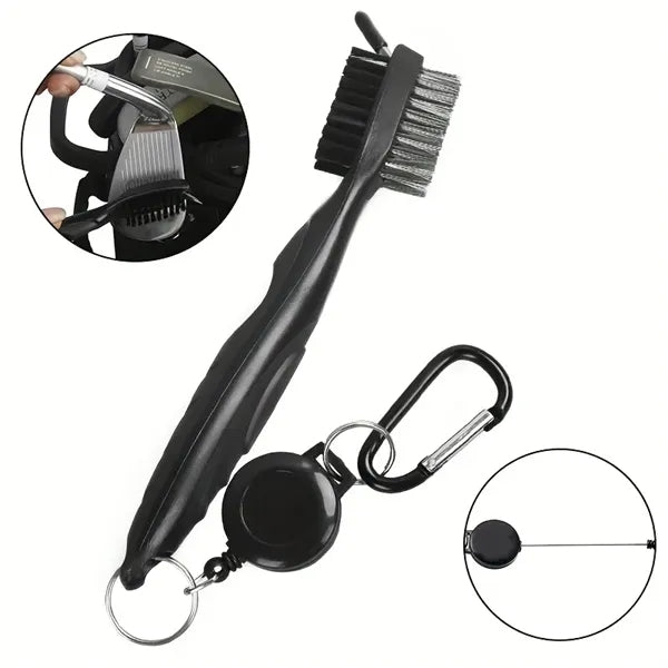 Golf Club Dual-Sided Cleaning Brush Tool