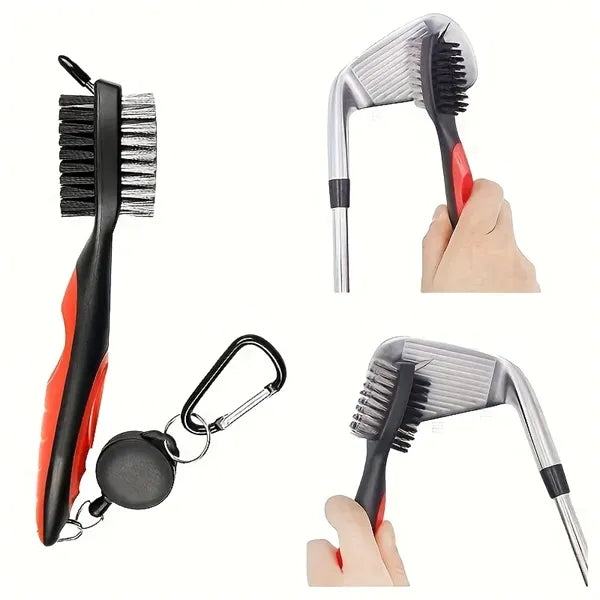 Golf Club Dual-Sided Cleaning Brush Tool