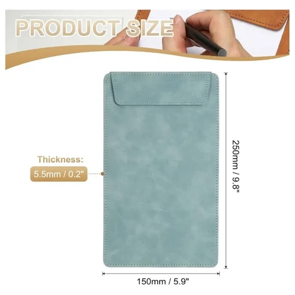 A5 PU Leather Clipboard