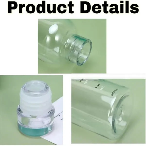 Water Bottle with Time Markers