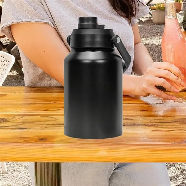 40 oz. Stainless Steel Insulated Jug with Handle Lid