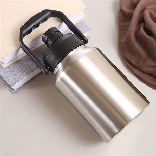 40 oz. Stainless Steel Insulated Jug with Handle Lid