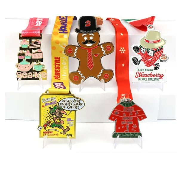 Marathon running sports metal medal customization