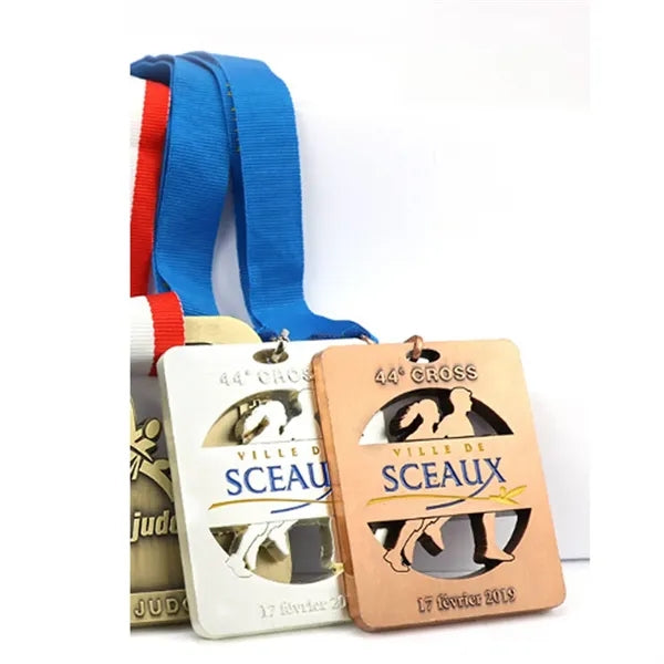Marathon running sports metal medal customization