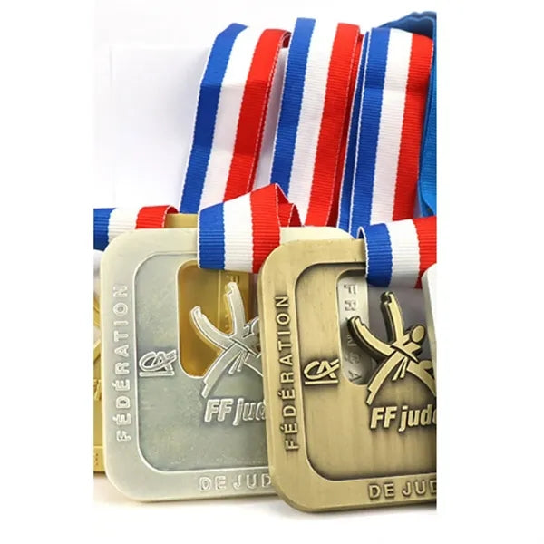 Marathon running sports metal medal customization