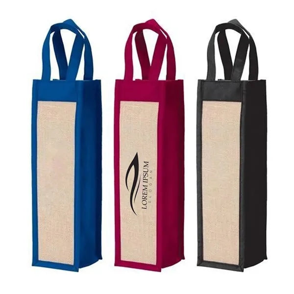 Jute Wine Bag (Single Bottle)