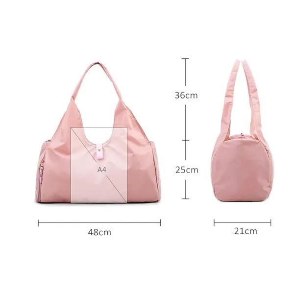 Large Capacity Yoga Bag with Wet & Dry Separation