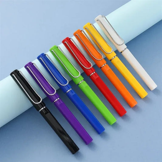 Business Gel Pen with Steel Wire Clip