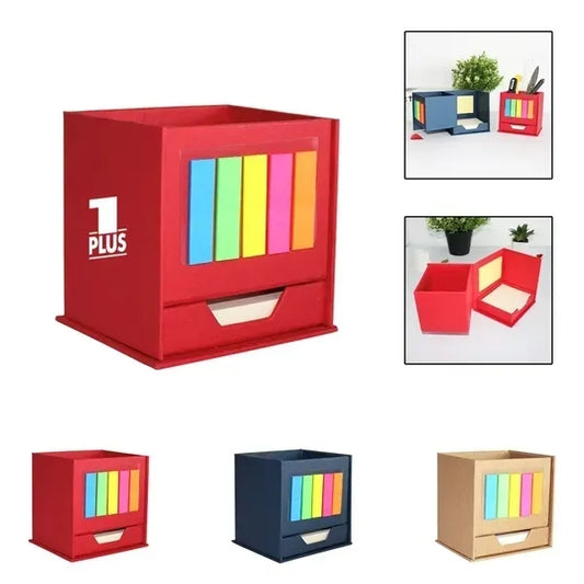 Sticky Note Pen Box Square
