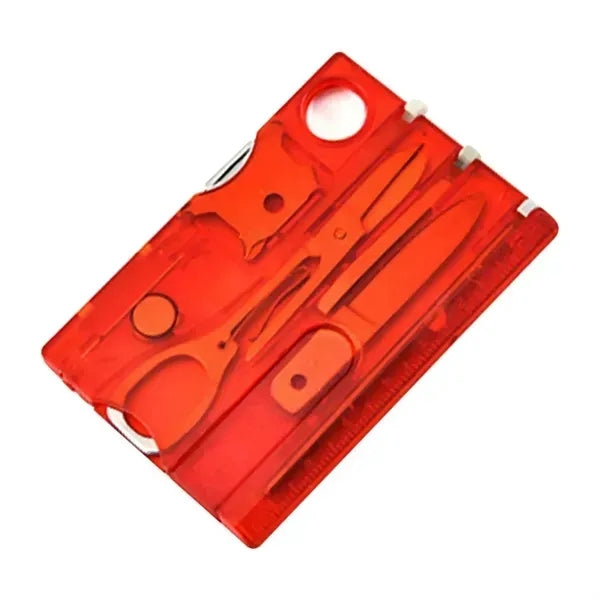 12 in Pocket Multifunctional Survival Card Tools