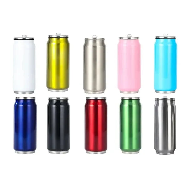 17 oz. Stainless Steel Can Shaped Insulated Tumbler